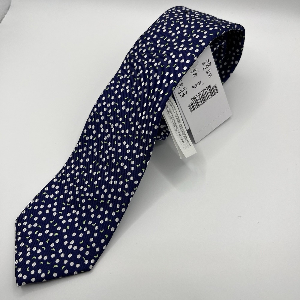 JCrew Crewcuts Moon‎ Print Silk Necktie NEW
